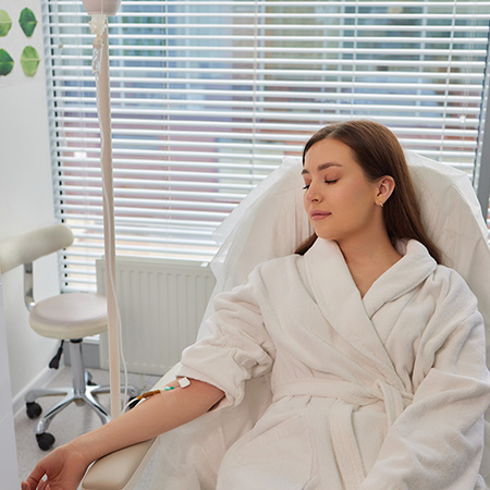 Modal showing Vitamin C IV Therapy